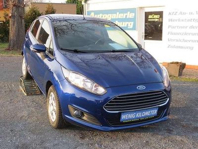 Gebraucht Ford Fiesta SYNC Edition 82 PS (60 kW) 2014 Blau Kleinwagen