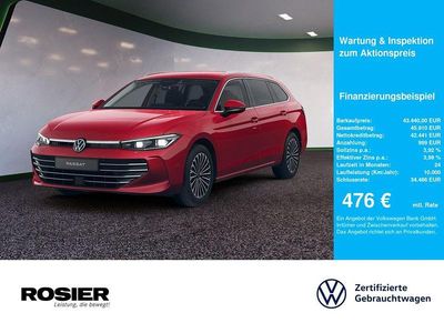 Usata VW Passat Elegance 150 CV (110 kW) 2025 Rosso Station wagon