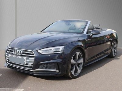 Usata Audi A5 Cabriolet S-Line 190 CV (139 kW) 2018 Blu Cabrio