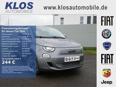 Gebraucht Fiat 500e Icon 87 kW (119 PS) 2022 Blau Cabrio