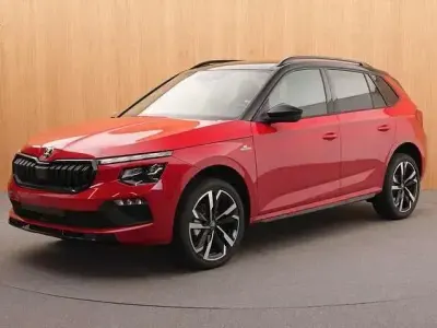 Neu Skoda Kamiq Monte Carlo 150 PS (110 kW) 2026 Phoenixorange metallic SUV