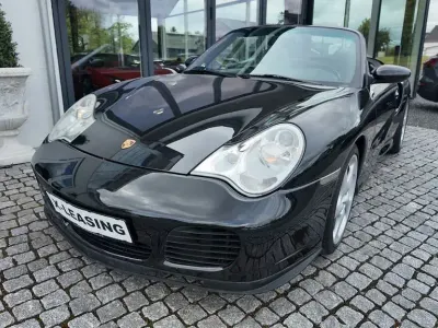 Occasion Porsche 996 Turbo 420 PK (308 kW) 2004 Zwart Cabriolet