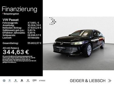 Gebraucht VW Passat IQ Drive 204 PS (150 kW) 2025 Schwarz Kombi