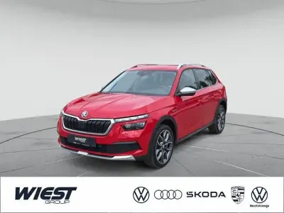 Gebraucht Skoda Kamiq ScoutLine 150 PS (110 kW) 2023 Rot SUV