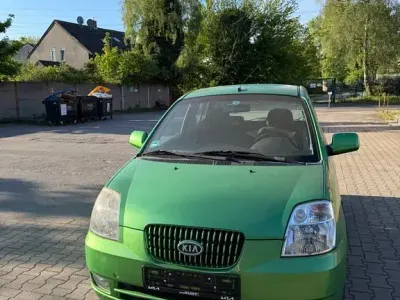 Brugt Kia Picanto EX 65 HK (47 kW) 2005 Grøn Hatchback