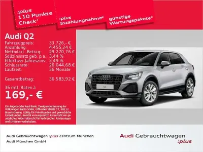 Brugt Audi Q2 Advanced 190 HK (139 kW) 2025 Sølv SUV