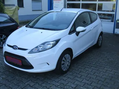 Gebraucht Ford Fiesta Trend 60 PS (44 kW) 2010 Frostweiß Kleinwagen