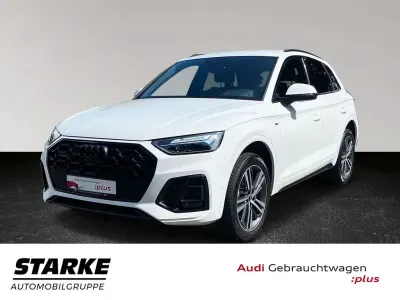 Gebraucht Audi Q5 S-Line 204 PS (150 kW) 2021 Weiß (ibisweiß) SUV