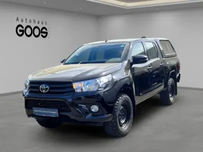 Gebraucht Toyota HiLux Style 150 PS (110 kW) 2020 Attitude black mc. Pickup