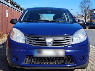 Gebraucht Dacia Sandero 75 PS (55 kW) 2009 Blau Kleinwagen