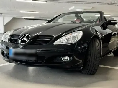 Gebraucht Mercedes SLK200 163 PS (119 kW) 2007 Schwarz Cabrio