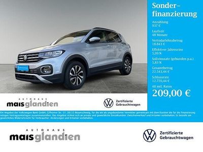Gebraucht VW T-Cross Active 95 PS (69 kW) 2022 Silber SUV
