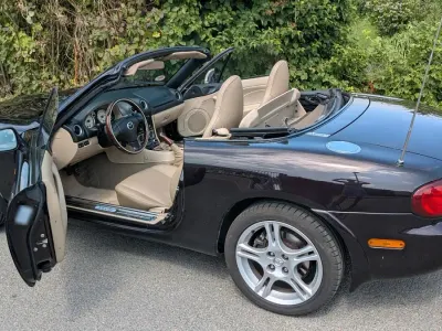 Gebraucht Mazda MX5 110 PS (80 kW) 2004 Schwarz Cabrio
