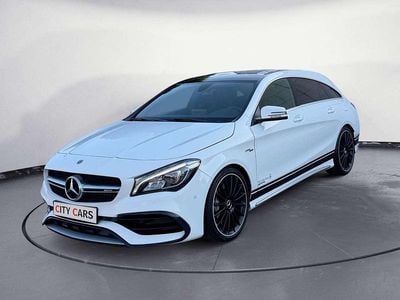 Gebraucht Mercedes CLA45 AMG AMG 381 PS (280 kW) 2018 Polarweiss Kombi