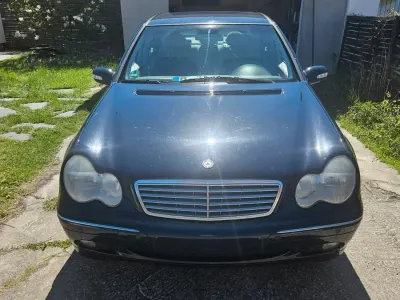 Brugt Mercedes C180 129 HK (94 kW) 2001 Blå Sedan