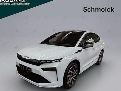 Gebraucht Skoda Enyaq iV SportLine 210 kW (286 PS) 2025 Moonweiß perleffekt SUV