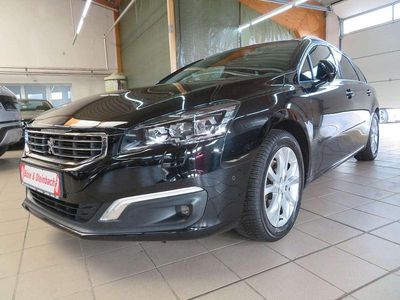 Gebraucht Peugeot 508 SW Allure 150 PS (110 kW) 2018 Lackierung schwarz perla nera/ Kombi