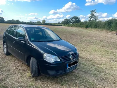 Gebraucht VW Polo 69 PS (50 kW) 2008 Schwarz Kleinwagen