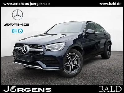 Gebraucht Mercedes GLC300 AMG 258 PS (189 kW) 2022 Blau cavansitblau metallic Coupé