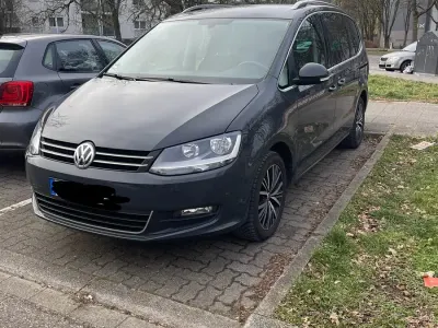 Gebraucht VW Sharan Allstar 150 PS (110 kW) 2016 Grau Van / Kleinbus