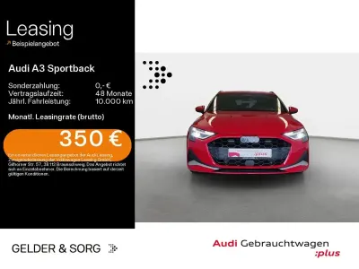 Gebraucht Audi A3 Advanced Plus 204 PS (150 kW) 2025 Progressivrot metallic Limousine