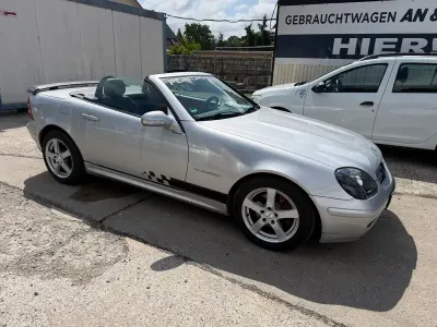 Gebraucht Mercedes SLK200 163 PS (119 kW) 2000 Silber Cabrio
