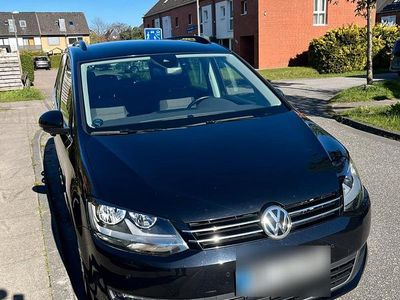 Usata VW Sharan Comfortline 150 CV (110 kW) 2019 Nero Monovolume