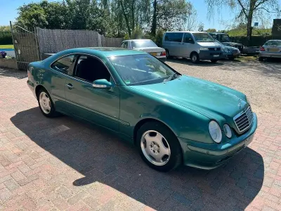 Usata Mercedes CLK230 1999 Verde Coupé