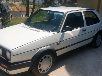 Gebraucht VW Golf II 1991 Weiß Kleinwagen
