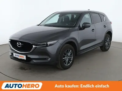 Gebraucht Mazda CX-5 Exclusive-Line 150 PS (110 kW) 2018 Grau SUV