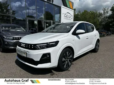 Neu Dacia Sandero Expression 122 PS (89 kW) 2026 Gletscherweiss Limousine