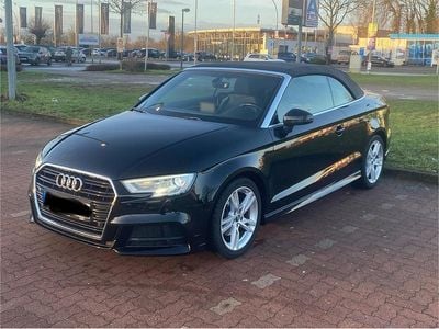 Gebraucht Audi A3 Cabriolet S-Line 140 PS (102 kW) 2016 Schwarz Cabrio