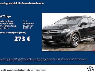 Neu VW Taigo Life 116 PS (85 kW) 2025 Schwarz SUV