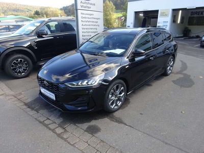 Gebraucht Ford Focus ST-Line X 125 PS (91 kW) 2024 Obsidianschwarz metallic Kombi