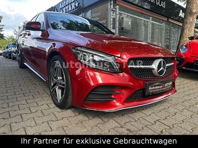 Gebraucht Mercedes C200 AMG line 160 PS (117 kW) 2020 Rot Limousine