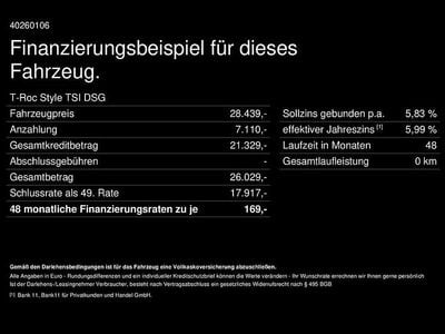 Gebraucht VW T-Roc Style 150 PS (110 kW) 2025 Rot SUV