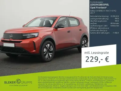 Second-hand Opel Frontera Edition 110 CP (80 kW) 2025 Portocaliu SUV