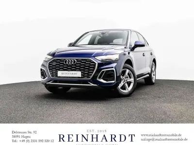 Gebraucht Audi Q5 Sportback S-Line 299 PS (219 kW) 2022 Navarrablau metallic SUV