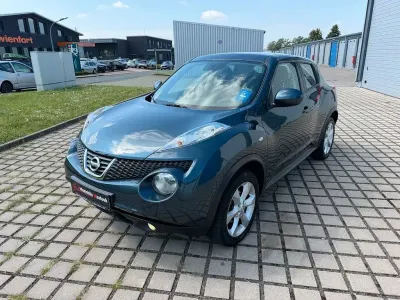 Gebraucht Nissan Juke Acenta 117 PS (86 kW) 2011 Blau SUV