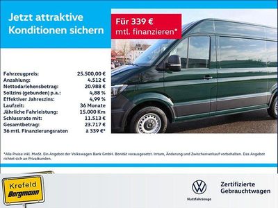 Gebraucht VW Crafter 102 PS (75 kW) 2021 Ontario green Van