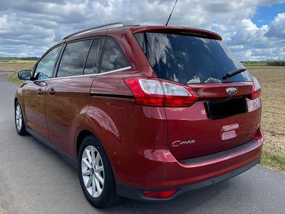 Second-hand Ford C-MAX Titanium 125 CP (91 kW) 2017 Roșu Monovolum