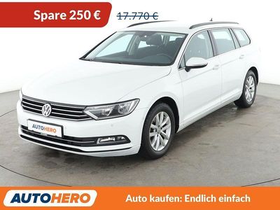 Gebraucht VW Passat Comfortline 150 PS (110 kW) 2018 Weiß Kombi