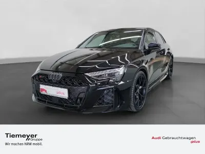 Ny Audi RS3 Sport 400 HK (294 kW) 2026 Sort Sedan