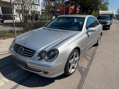 Gebraucht Mercedes CLK500 Avantgarde 306 PS (225 kW) 2003 Silber Coupé