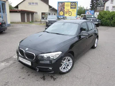 Gebraucht BMW 116 Advantage 109 PS (80 kW) 2015 Schwarz Kleinwagen
