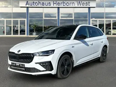 Gebraucht Skoda Scala Monte Carlo 116 PS (85 kW) 2025 Weiss Kleinwagen