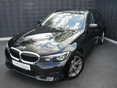 Brugt BMW 318 Sport Line 150 HK (110 kW) 2022 Sort Stationcar