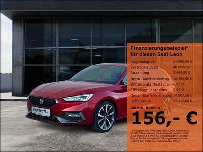 Gebraucht Seat Leon FR 150 PS (110 kW) 2021 Rot Kombi
