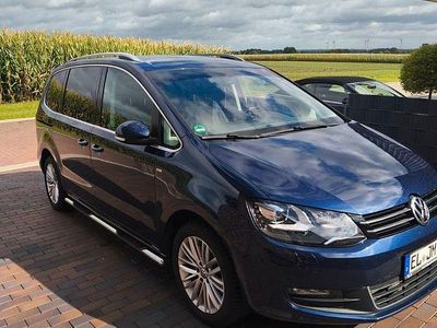 Blau Gebraucht 2014 VW Sharan Cup Van / Kleinbus | 13.200 € (Fairer Preis)