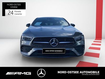 Gebraucht Mercedes CLA200 Shooting Brake AMG line 163 PS (119 kW) 2021 Metalliclack mountaingrau Kombi